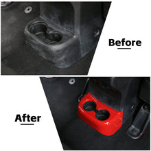 For 2011-2017 Jeep Wrangler JK Rear Water Cup Holder Panel Cover Trim RT-TCZ