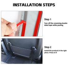 For 2011-2020 Jeep Grand Cherokee Rear Seat Back Storage Mesh Cover Trim RT-TCZ