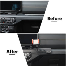 For 2024+ Jeep Wrangler JL & Gladiator JT Iron Co-pilot Handle Cell Phone Holder Stand RT-TCZ