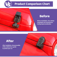 For 2007-2017 Jeep Wrangler JK Front Hood Locking Hood Latches Catch Buckle Black RT-TCZ