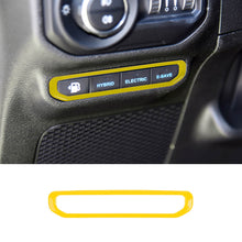 For 2021+ Jeep Wrangler JL 4Xe Electric Mode Button Switch Cover Trim Bezel RT-TCZ
