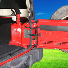 For 2007-2017 Jeep Wrangler JK Car Tailgate Door Limiter Stopper & Rope Strap Bandage RT-TCZ