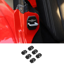For 2007-2017 Jeep Wrangler JK JKU Door Lock Cover Trim Protective Star Wing RT-TCZ