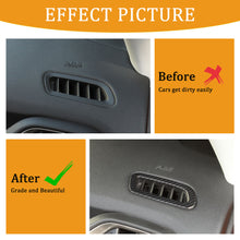 For 2016+ Jeep Renegade Dashboard Front Air Vent Outlet Ring Cover Trim RT-TCZ