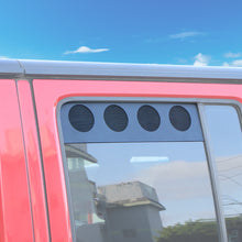 For 2007-2017 Jeep Wrangler JKU 4Door Rear Door Window Louver Air Vent Panel Trim Cover RT-TCZ