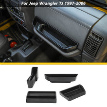 For 1997-2006 Jeep Wrangler TJ Instrument Panel/Center Console/Gear/Passenger Armrest Storage Box RT-TCZ