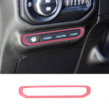 For 2021+ Jeep Wrangler JL 4Xe Electric Mode Button Switch Cover Trim Bezel RT-TCZ