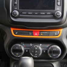For 2015-2017 Jeep Renegade Emergency Light Switch Frame Decoration Trim RT-TCZ