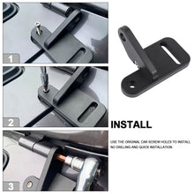For 2018+ Jeep Wrangler JL JLU & Gladiator JT 2x A-pillar Light Lamp Pod Bracket Mount Support Aluminum RT-TCZ