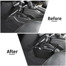 For 2018+ Jeep Wrangler JL & Gladiator JT Gear Driver Side Storage Box Console Pockets Organizer RT-TCZ