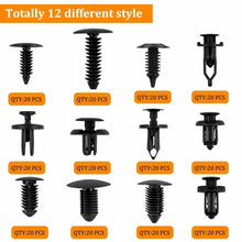 240pcs Body Retainer Push Type Pin Rivet Trim Clips Kit For Jeep JK RT-TCZ