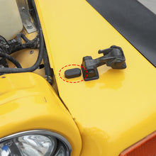 For 1997-2006 Jeep Wrangler TJ 2×Black Engine Hood Rubber Pad Cover RT-TCZ