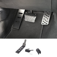 For 2018+ Jeep Wrangler JL & Gladiator JT Left Foot Rest & Gas Throttle Brake Pedal Cover Trim RT-TCZ