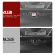 2" Trailer Hitch Cover with American Flag – Patriotic Tow Hitch Plug Insert Cap for 2 Inch Receivers, Fits Most Vehicles RT-TCZ