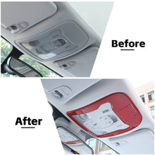 For 2016+ Jeep Renegade Reading Light Lamp Cover Trim Decor Panel Card Slot RT-TCZ