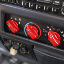 For 1997-2006 Jeep Wrangler TJ Air Condition Switch Button Knob Decor Trim Cover RT-TCZ