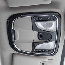 For 2014+ Jeep Cherokee Front Roof Reading Light Frame Decor Cover Trim RT-TCZ