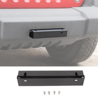 For Jeep Wrangler TJ JK JL & Gladiator JT Iron License Plate Conversion Frame
