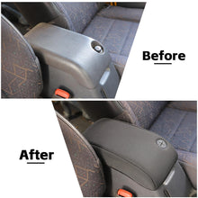 For 1997-2006 Jeep Wrangler TJ Center Console Armrest Box Pad Cloth Cover Black RT-TCZ