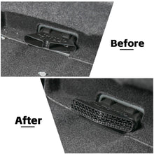 For 2016+ Jeep Renegade/Compass Seat Under Air AC Outlet Vent Cover Protection Black RT-TCZ