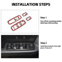 For 2016-2020 Jeep Grand Cherokee 13PCS Interior Decor Dash & Door Cover Trim Frame Kit Carbon Fiber RT-TCZ