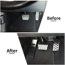 For 2018+ Jeep Wrangler JL & Gladiator JT Left Foot Rest & Gas Throttle Brake Pedal Cover Trim RT-TCZ
