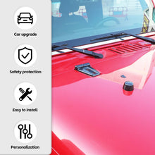 For 2007-2017 Jeep Wrangler JK JKU 4-Door Door Hinge Cover & Hood Hinge & Rubber Headgear Trim Cover RT-TCZ
