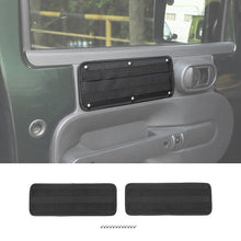 For 2007-2010 Jeep Wrangler JK JKU Inner Front Door Storage Tactical Hanging Board RT-TCZ