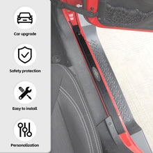For 2007-2017 Jeep Wrangler JK 2Door 4Door Sill Plate Protector Guards Strip Cover Star RT-TCZ