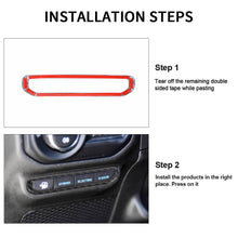 For 2021+ Jeep Wrangler JL 4Xe Electric Mode Button Switch Cover Trim Bezel RT-TCZ