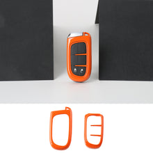 For 2014+ Jeep Cherokee Car Key Fob Case Protect Cover Trim Shell RT-TCZ