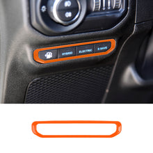 For 2021+ Jeep Wrangler JL 4Xe Electric Mode Button Switch Cover Trim Bezel RT-TCZ