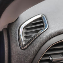 For 2016+ Jeep Renegade Dashboard Front Air Vent Outlet Ring Cover Trim RT-TCZ