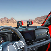 For 2024+ Jeep Wrangler JL/Gladiator JT Center Console Phone Holder With Storage Box Cell Phone RT-TCZ