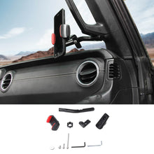 For 2018-2023 Jeep Wrangler JL/Gladiator JT  A Pillar Grab-Handle Phone Holder Mount Bracket RT-TCZ