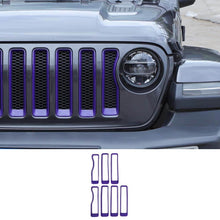 For 2018-2023 Jeep JL Front Grille Grill Insert Ring Trim Decor Ring Cover RT-TCZ