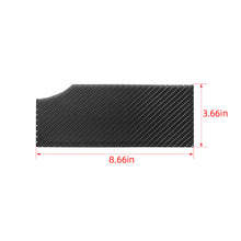 For 2007-2010 Jeep Wrangler JK Carbon Fiber Hand Brake Front & Rear Panel Decor Cover Trim RT-TCZ