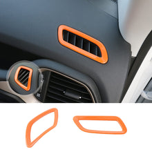 For 2016+ Jeep Renegade Dashboard Front Air Vent Outlet Ring Cover Trim RT-TCZ