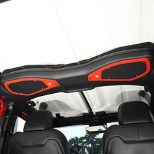 For 2024+ Jeep Wrangler JL & Gladiator JT A-Pillar & Top Roof mount Speaker Decor Ring Trim RT-TCZ