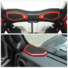 For 2024+ Jeep Wrangler JL & Gladiator JT A-Pillar & Top Roof mount Speaker Decor Ring Trim RT-TCZ