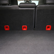 For 2014+ Jeep Cherokee Rear Seat Back backrest Cover Molding Trim 3PC RT-TCZ