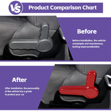 For 2007-2017 Jeep Wrangler JK Seat Backrest Adjustment Handle Trim RT-TCZ