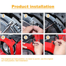 For 2007-2017 Jeep Wrangler JK Iron Front Headlight Lamp Protector Cover Trim Guard RT-TCZ