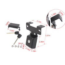 For 2007-2017 Jeep Wrangler JK Hood Lock Anti-Theft Invisible Cover Lock Kit Latch Assembly With Keys RT-TCZ