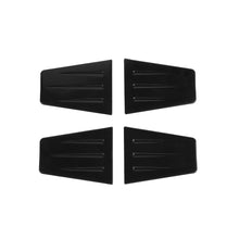 For 2007-2017 Jeep Wrangler JK 2 Door Hinge Cover Trim Upgrade Black RT-TCZ