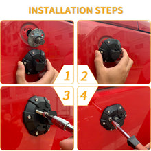 For 2007-2023 Jeep Wrangler JK JL & Gladiator JT 2pc Antenna Base Cover Replacement Trim Black RT-TCZ