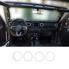 For 2018-2023 Jeep Wrangler JL JLU Interior Cover Trim Full Set Available Separately White RT-TCZ