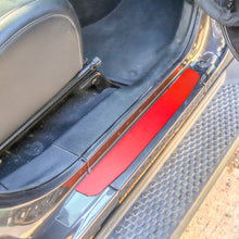 For 2018+ Jeep Wrangler JL JT 2Door Aluminum Alloy Door Sill Threshold Guard Entry Plate Protector Strip Trim RT-TCZ