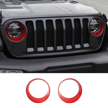 For 2018+ Jeep Wrangler JL JLU Exterior Cover Trim Full Set Available Separately Red RT-TCZ