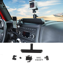 For 2011-2017 Jeep Wrangler JK JKU Dash Camera & Phone Holder Mount Stand RT-TCZ